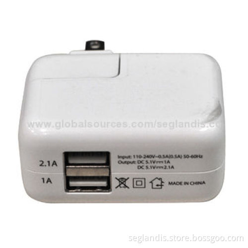 Two-port USB charger